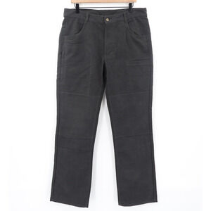 Kavu Men's Base Camp Moleskin Pants Outdoor Charcoal Sz 36 New